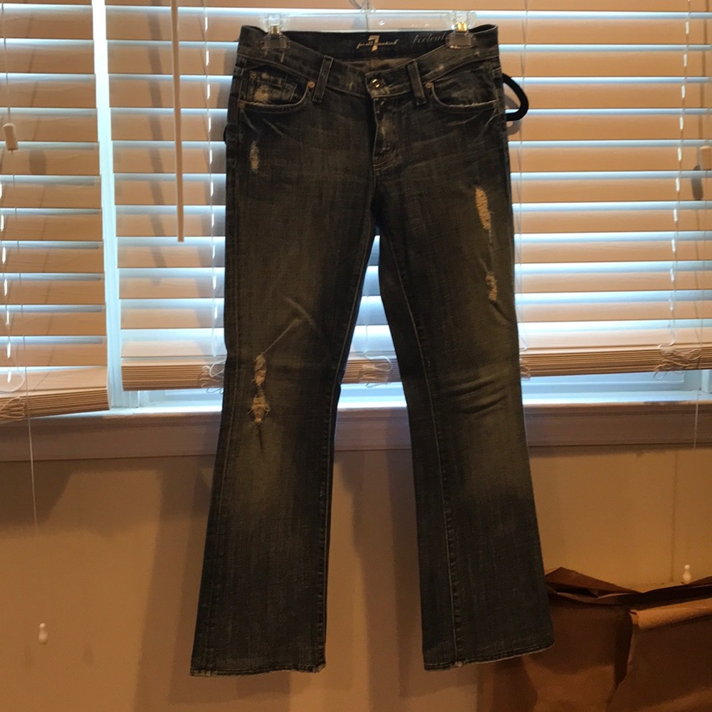 7 for all mankind bootcut jeans.